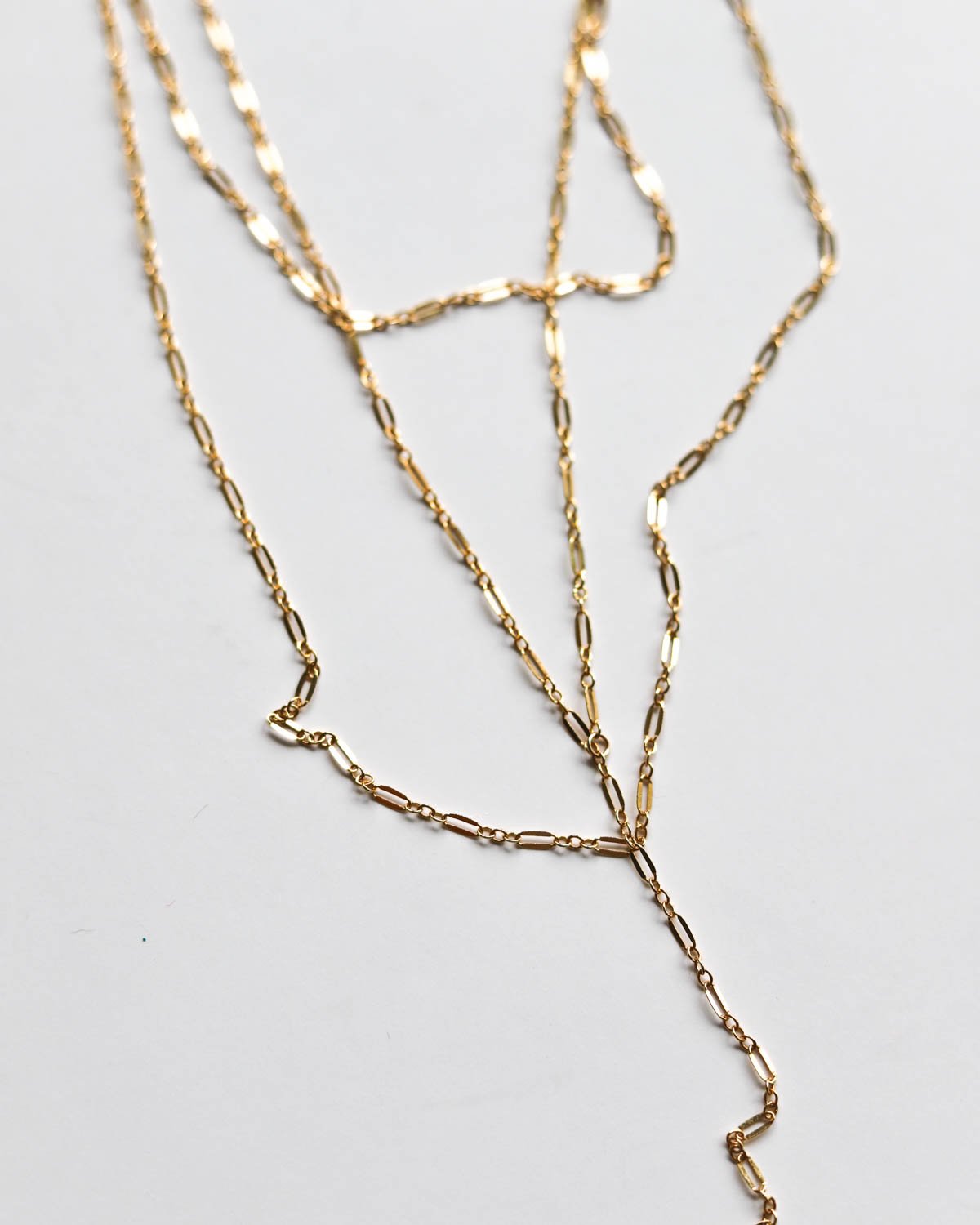 Razor BLADE 18K GOLD Necklace