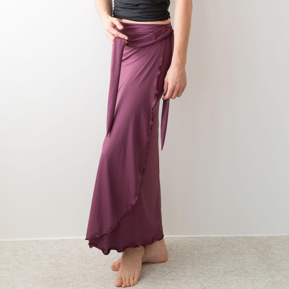 EveryWear Long Wrap Skirt