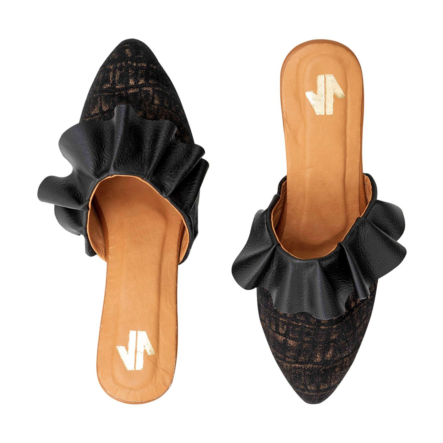 Mules Silvia Cobos Bolero Black