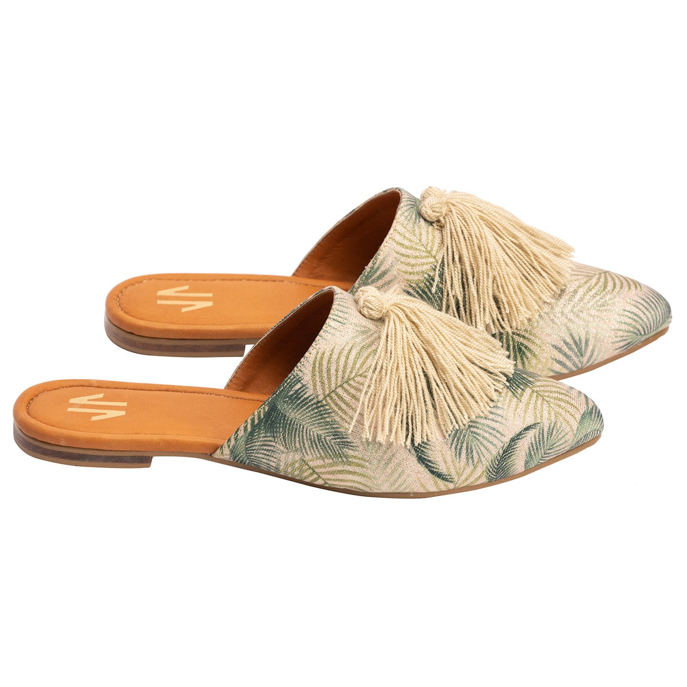 Mules Silvia Cobos Milonga Green