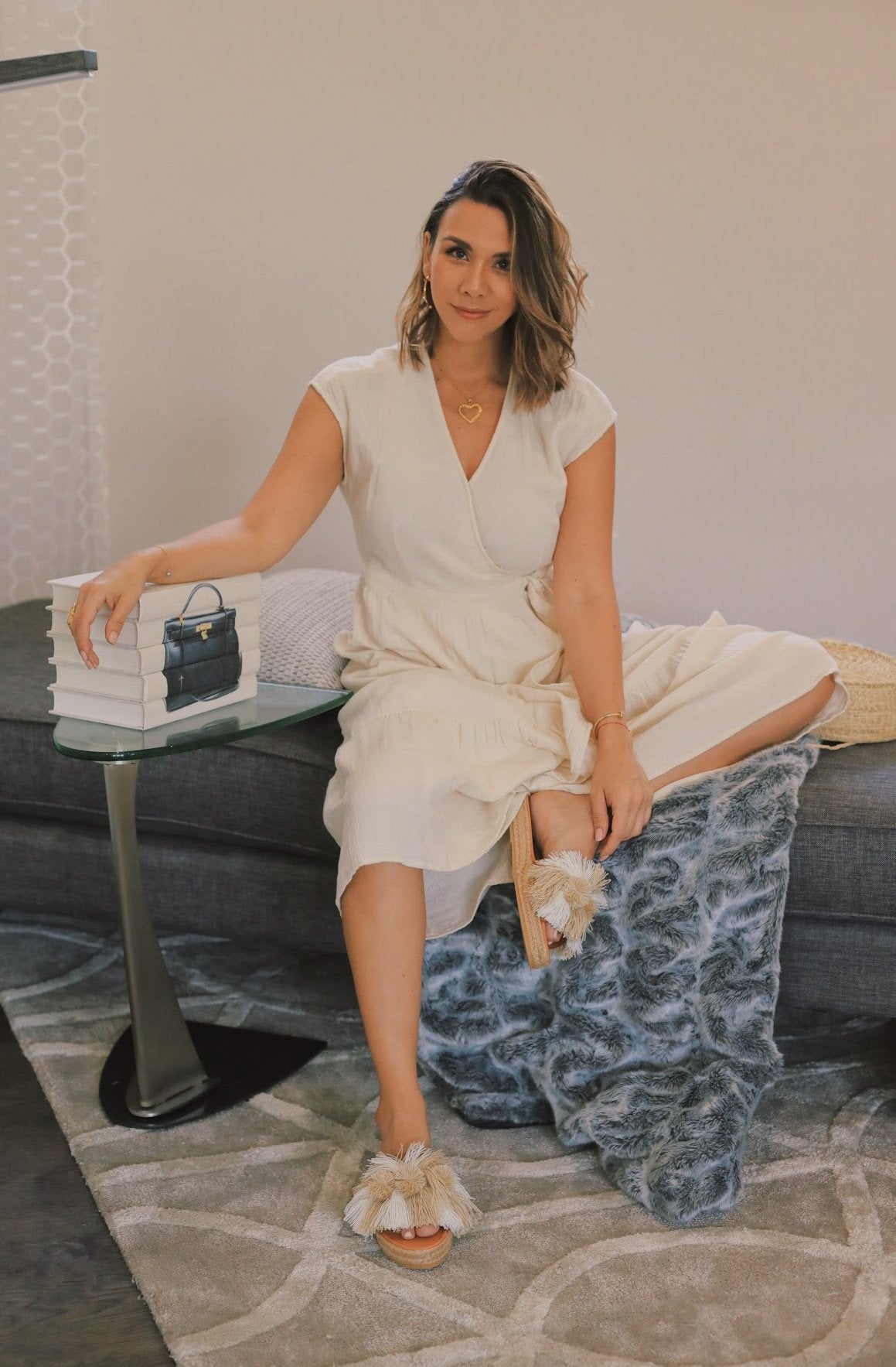 Sandals Silvia Cobos Salsa White