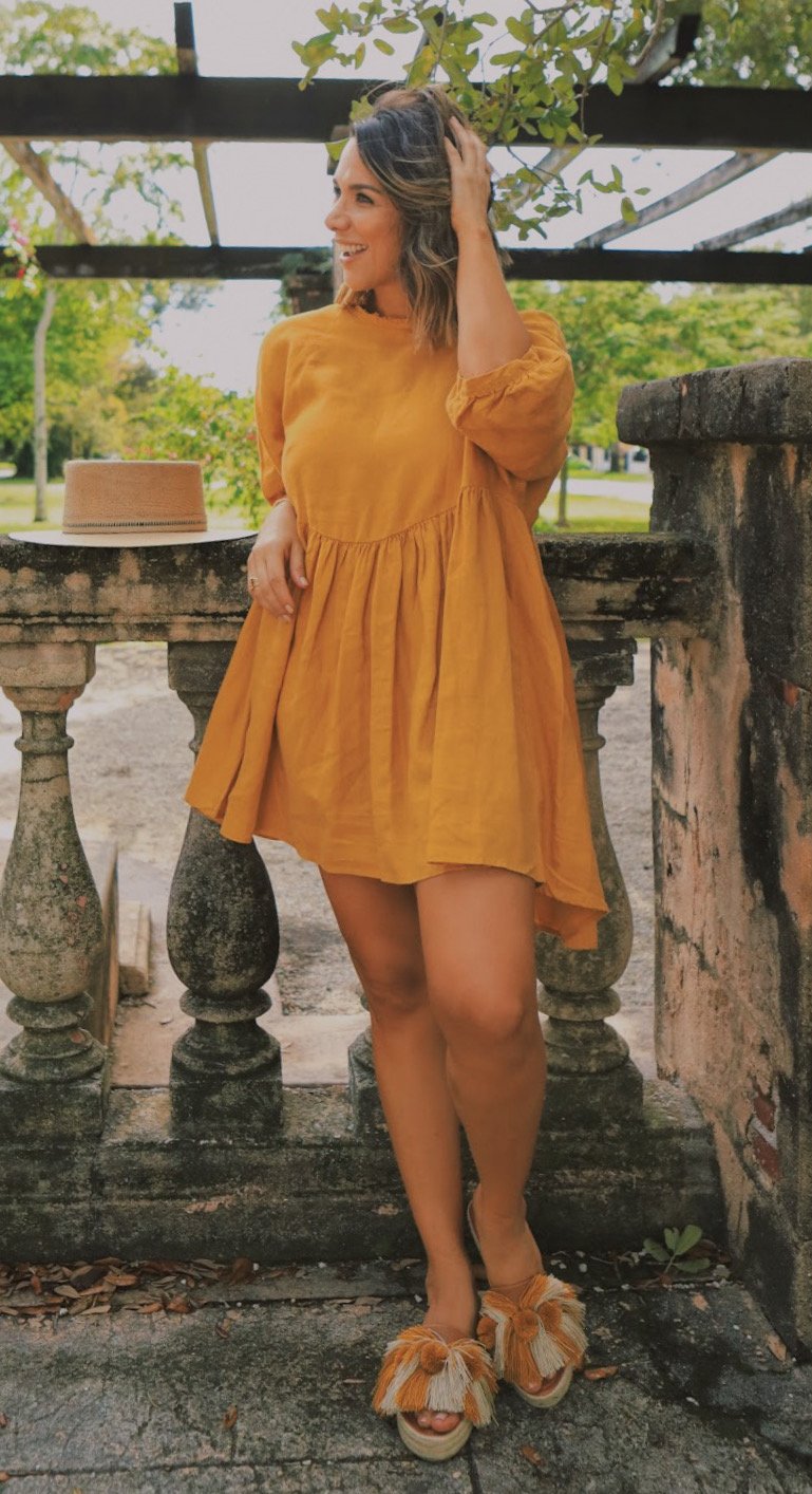 Sandals Silvia Cobos Salsa Yellow